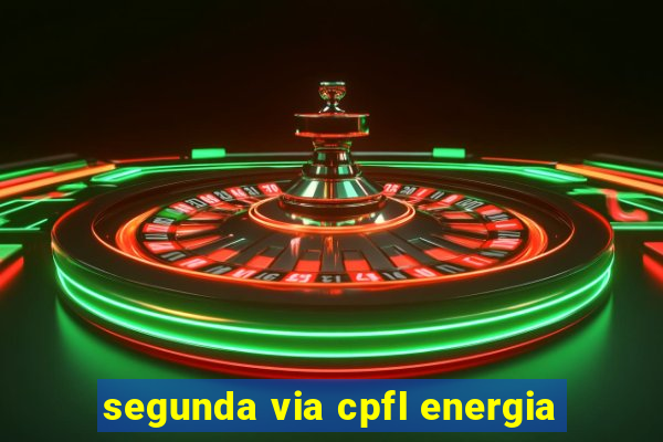 segunda via cpfl energia